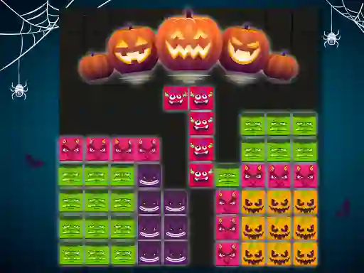 Spil Blocks Puzzle Halloween online