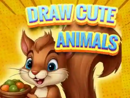 Spil Draw Cute Animals online