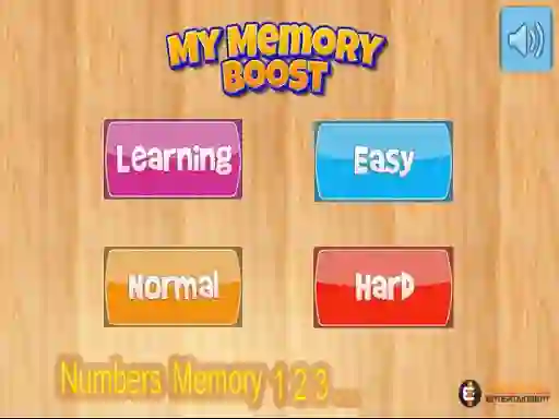 Spil My Memory Boost online
