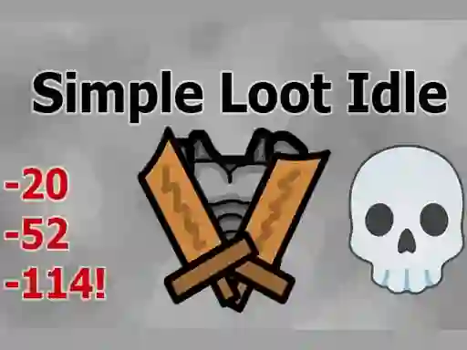 Spil Simple Loot Idle online