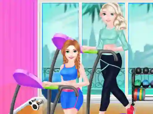 Spil Friends Fat To Fit Day online