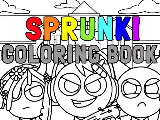 Spil Sprunki Coloring Book online