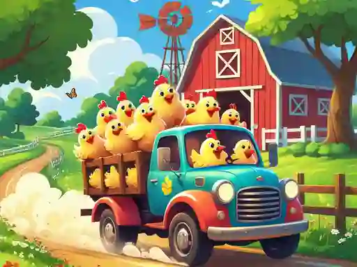 Spil CluckNRun online