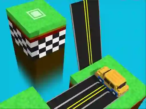 Spil Blocky Taxy ZigZag online