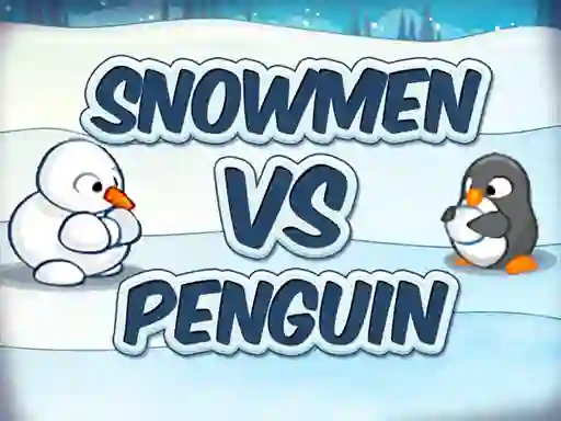 Spil Snowmen vs Penguin online