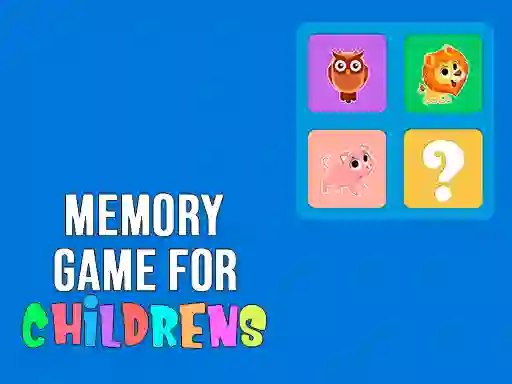 Spil Memory Game for Childrens online