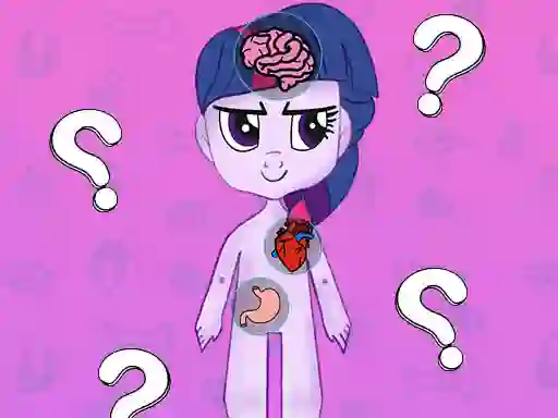 Spil My Little Pony Learning The Body online
