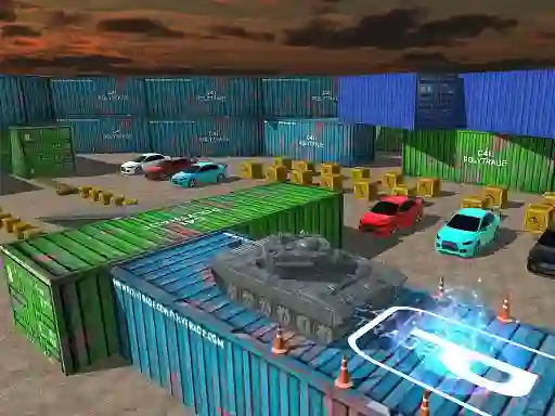 Spil Tank Parking 3D Sim online