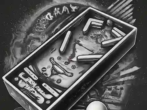 Spil Pinball Black N White online
