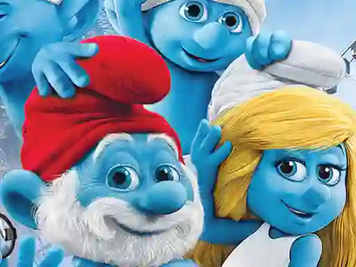 Spil Smurf Jigsaw Puzzle Collection online