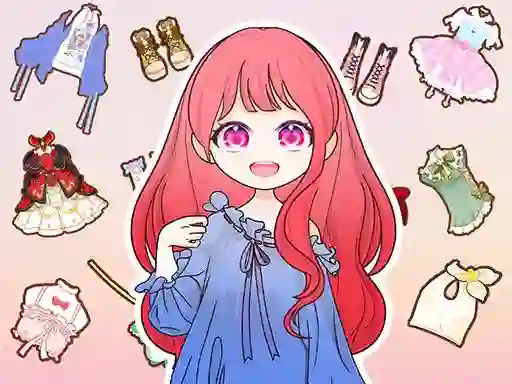 Spil Dress Up Sweet Doll online