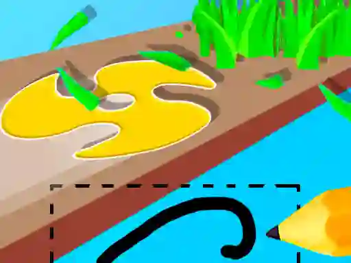 Spil Scribble Grass Cutter online