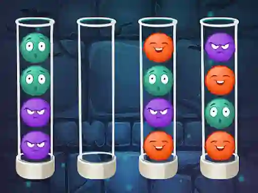 Spil Fluffy Balls - Sorting online