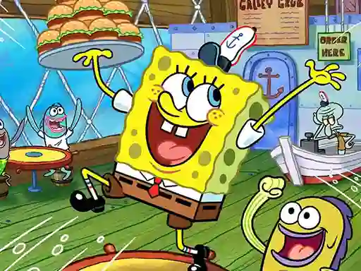 Spil Sponge Bob Jigsaw Puzzle collection online