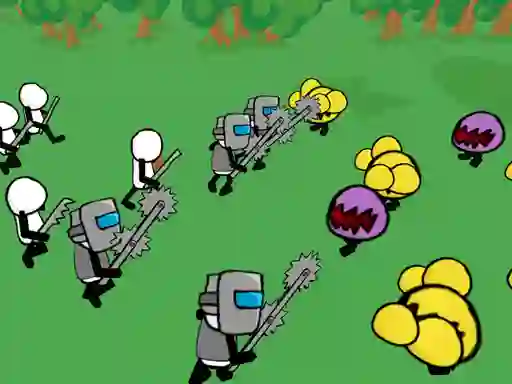Spil Stickman Gun Battle Simulator online
