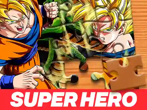 Spil Dragon Ball Super Hero Jigsaw Puzzle online