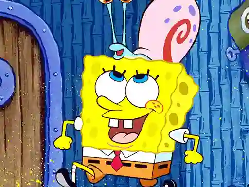 Spil Sponge Bob Slide online
