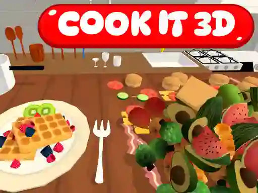 Spil Cook it 3D online