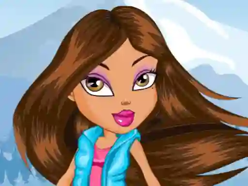 Spil Bratz Winter Dress up online