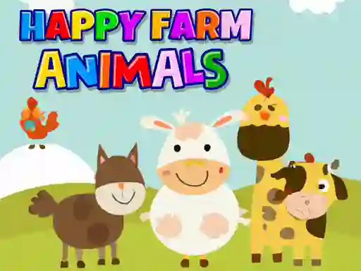 Spil Happy Farm Animals online