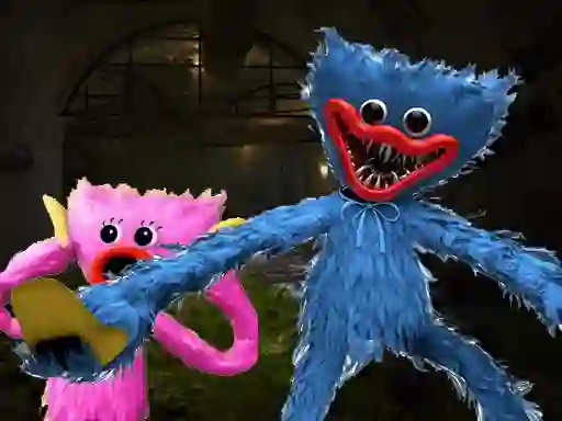 Spil Huggy Wuggy Sewer Escape online