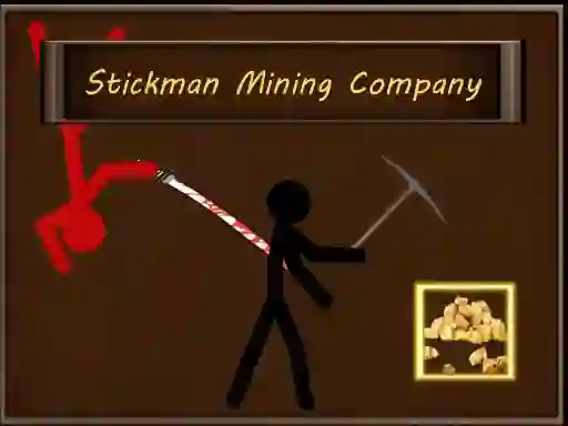 Spil Stickman mining Company online