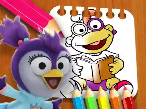 Spil Muppet Babies Coloring Book online