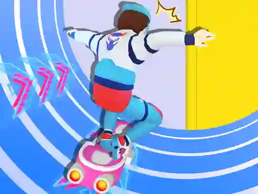 Spil Cyber Surfer Skateboard online