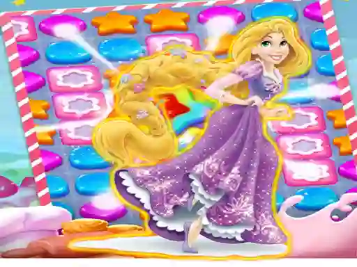 Spil Princess Rapunzel Match3 online
