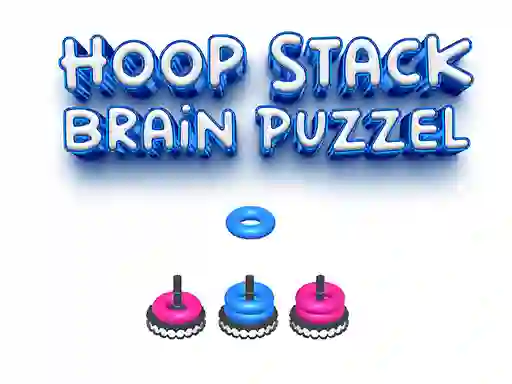 Spil Hoop Stack Brain Puzzle Game online