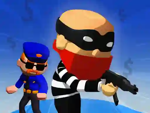Spil Bank Robbery Puzzle Shooter online