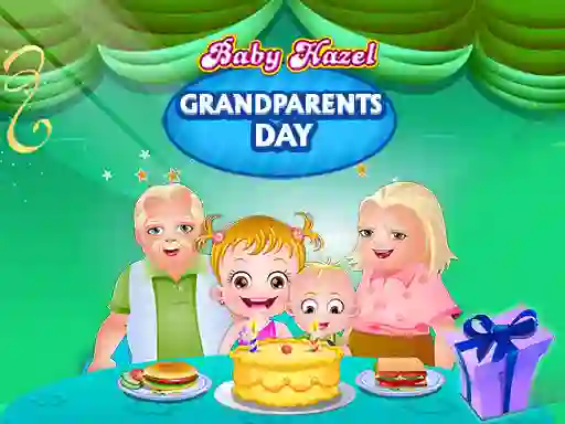 Spil Baby Hazel Grandparents Day online