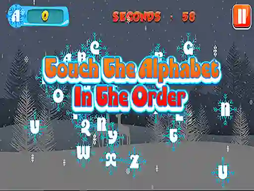 Spil Touch the Alphabet in the Order online