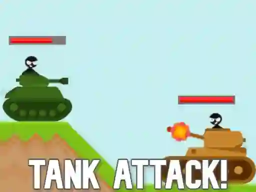Spil Stickman Tanks online
