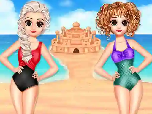 Spil Princess Summer Sand Castle online