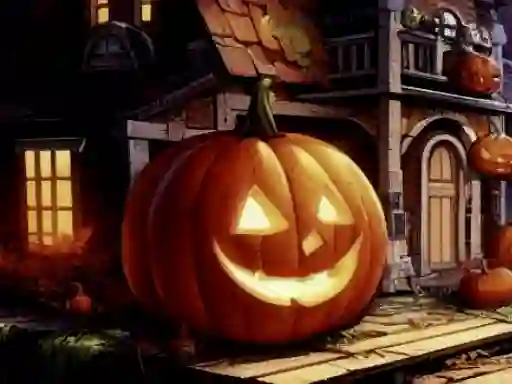 Spil Halloweem Pumpkin Adventure online