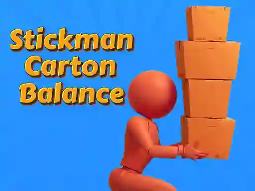 Spil StickMan Cartoon Balance online