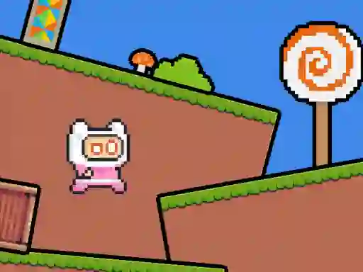 Spil Pink Rush Speedrun Platformer online