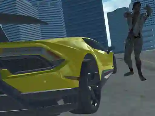 Spil Supercars zombie driving 2 online