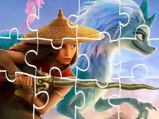 Spil Raya And The Last Dragon Jigsaw online