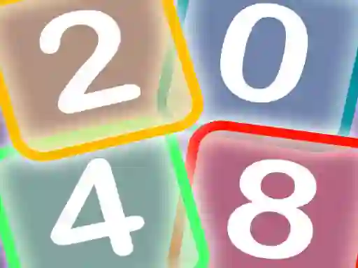 Spil Neon Game 2048 online