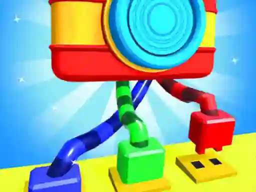 Spil Tangle Puzzle 3D online