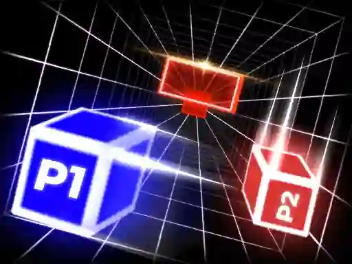 Spil Two Cubes 3D online