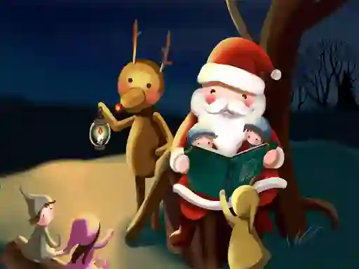 Spil Merry Christmas Puzzles online
