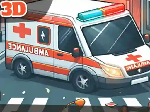 Spil Ambulance Driver 3D online