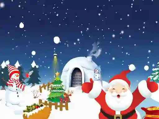 Spil Happy Christmas Slide online