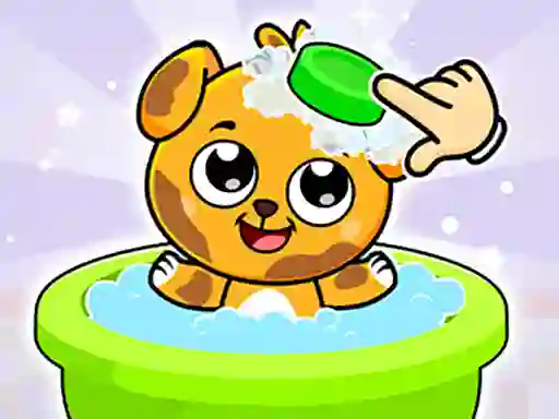 Spil Cute Baby Pet Care online