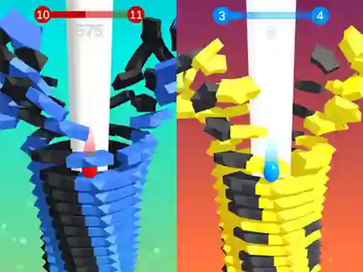 Spil Stack Bounce 3D online