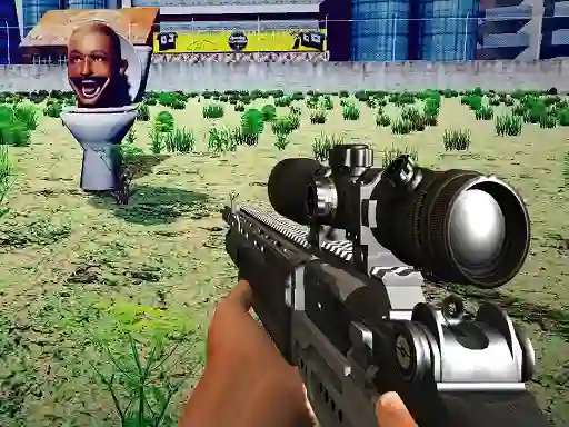 Spil Sniper Hunting Skibidi Toilet online