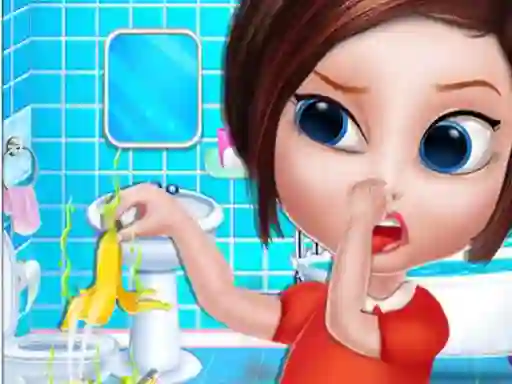 Spil Sweet Home Clean Up online